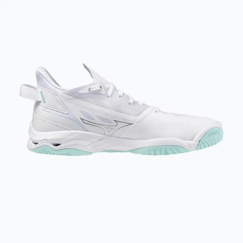 Dámske hádzanárske topánky Mizuno Wave Mirage 5 white/blue tint