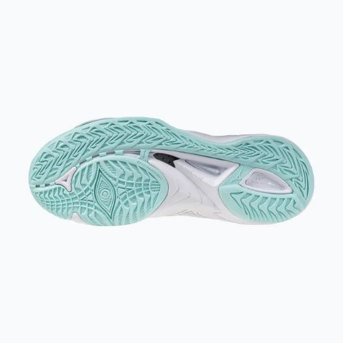 Dámske hádzanárske topánky Mizuno Wave Mirage 5 white/blue tint
