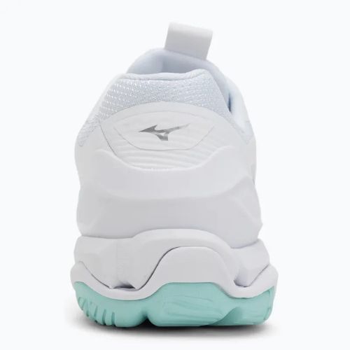 Dámske hádzanárske topánky Mizuno Wave Stealth 6 white/blue tint