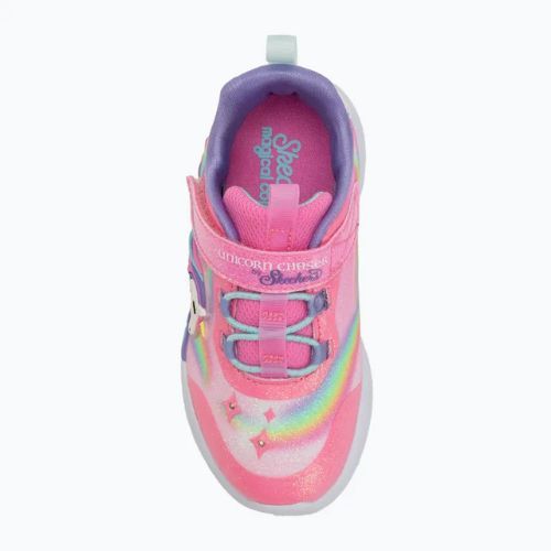 Detské topánky Skechers Unicorn Chaser pink/multi