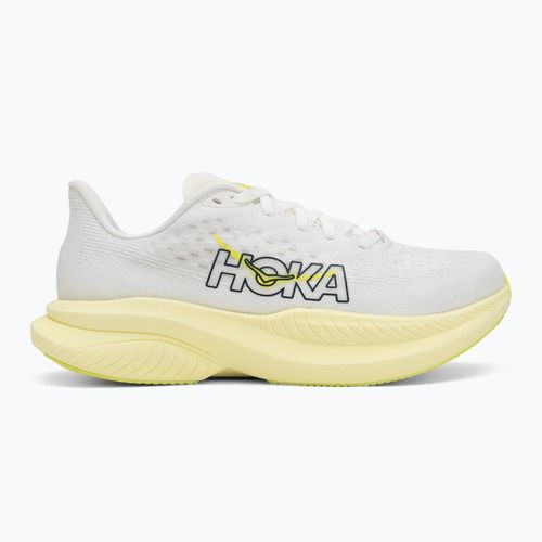 Dámske bežecké topánky HOKA Mach 6 white/neon hoka citrus