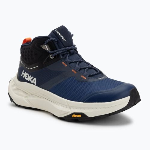 Pánske turistické topánky HOKA Transport Hike GTX varsity navy/truffle salt