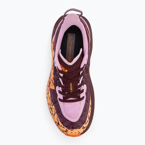 Detské bežecké topánky HOKA Speedgoat 6 flower nectar/neon tangerine