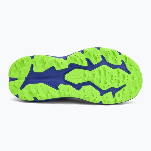Detské bežecké topánky HOKA Speedgoat 6 night sky/neon lime