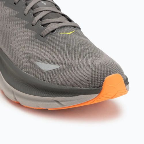 Pánske bežecké topánky HOKA Clifton 9 GTX asphalt grey/gravel