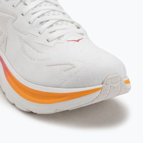 Dámske bežecké topánky HOKA Clifton 10 white/electric rose