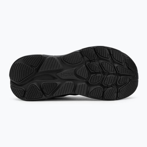 Detské bežecké topánky HOKA Clifton 10 black/black