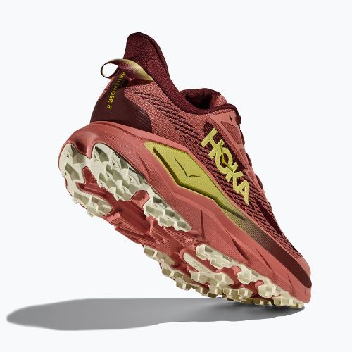 Dámske bežecké topánky HOKA Challenger 8 Wide blush / dark cedar