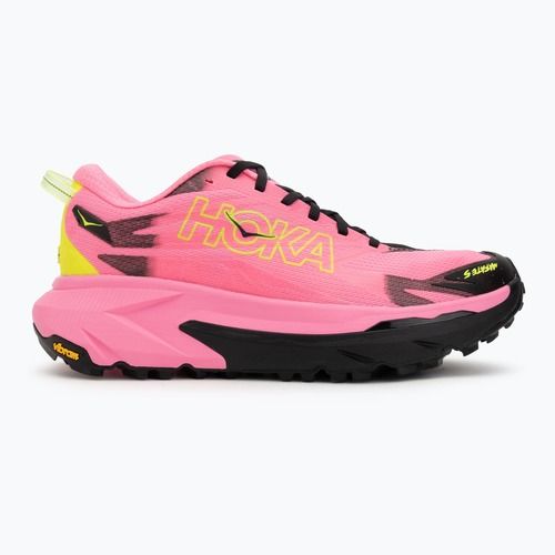Pánske bežecké topánky HOKA Mafate 5 neon rose/black