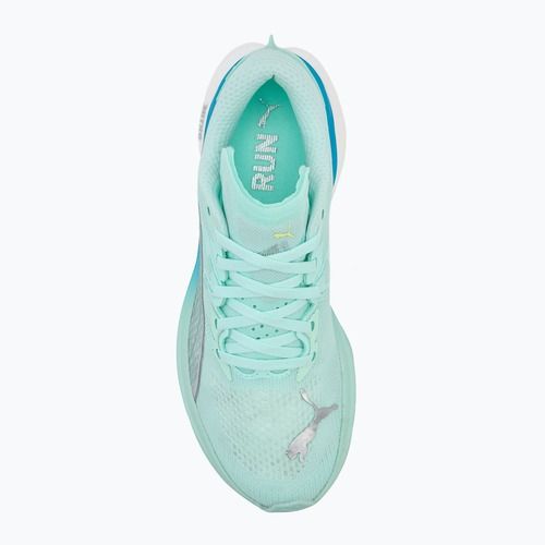 Dámske bežecké topánky PUMA Deviate Nitro 3 mint melt/speed blue