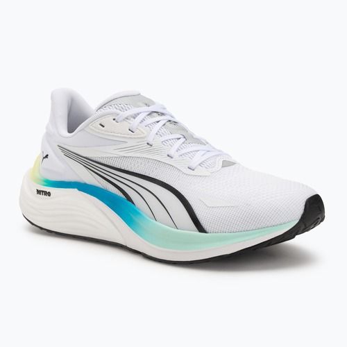 Pánske bežecké topánky PUMA Electrify Nitro 4 puma white/mint melt/speed blue