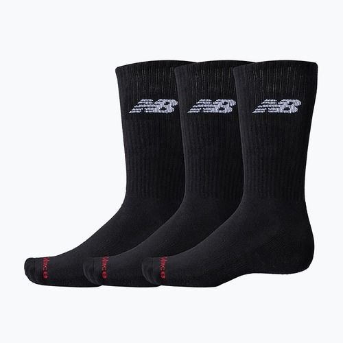 Ponožky New Balance Everyday Crew 3 páry black