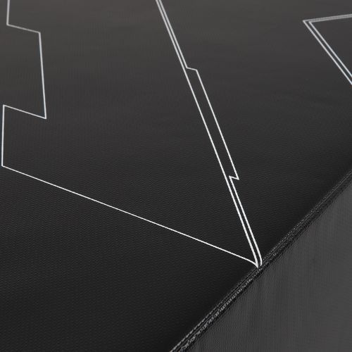 Plyometrická skrinka sklápacia TREXO 30 cm black