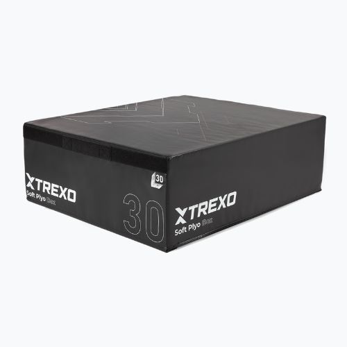 Plyometrická skrinka sklápacia TREXO 30 cm black