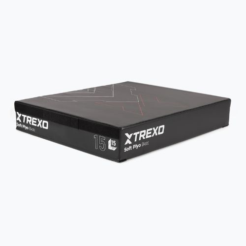 Plyometrická skrinka skladacia TREXO 15 cm black