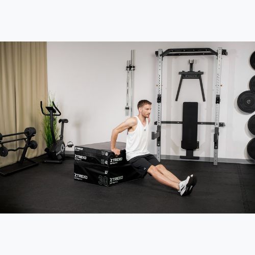 Plyometrická skrinka sklápacia XTREXO 7,5 cm black