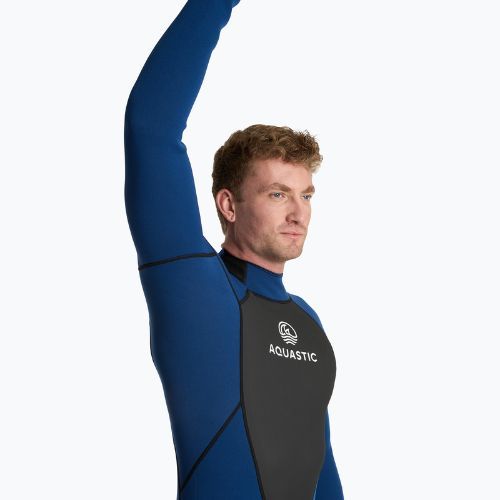 Pánsky surfový neoprén AQUASTIC 3/2 mm WAVEY 3/2 navy
