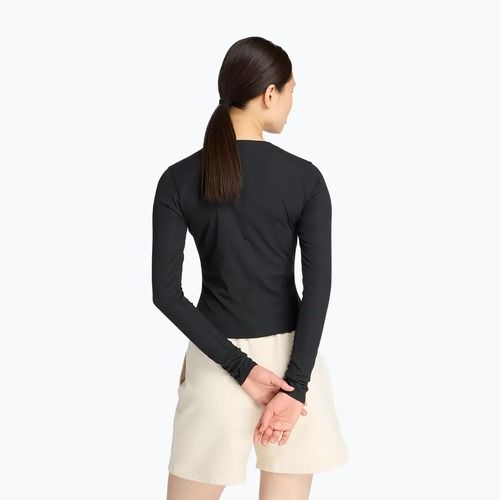 Dámske tričko longsleeve New Balance Micro-Rib black