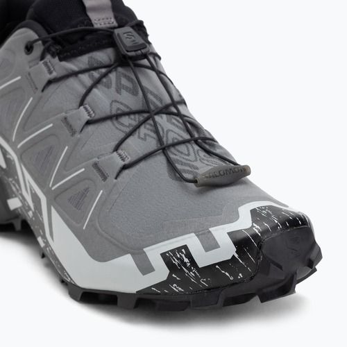 Pánske bežecké topánky Salomon Speedcross 6 Wide quiet shade/black/pearl blue