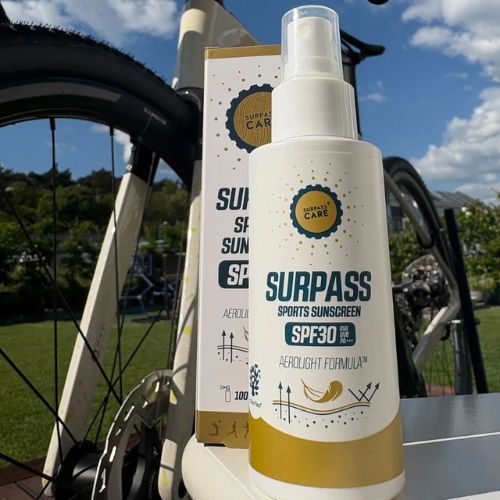 Spray proti slnku SURPASS Sports Sunscreen SPF 30+ white