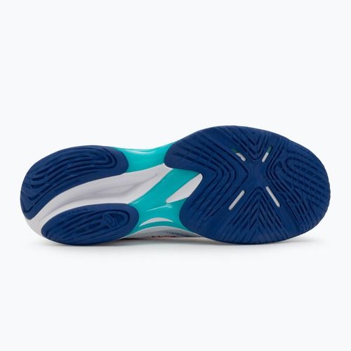 Pánske volejbalové topánky ASICS Netburner Ballistic FF 4 white/asics blue