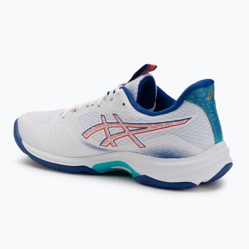 Pánske volejbalové topánky ASICS Netburner Ballistic FF 4 white/asics blue
