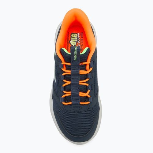 Detské topánky SKECHERS Go Run 400 V2 Turbo-Brisk navy/orange