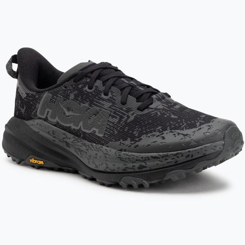 Dámske bežecké topánky HOKA Speedgoat 6 GTX Wide black/alabaster
