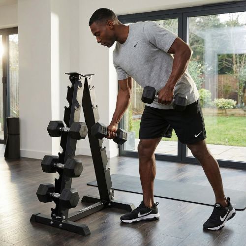 Stojan na činky XTREXO black