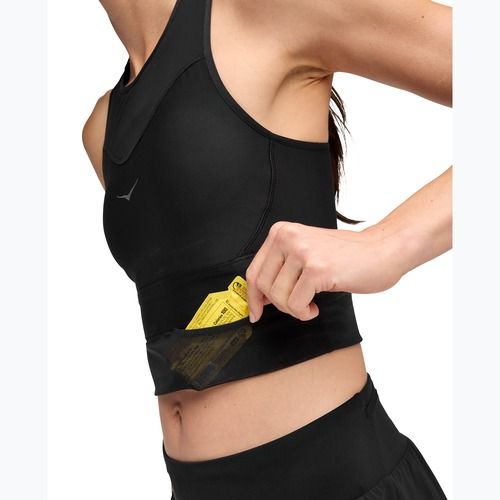 Fitness podprsenka HOKA Race Day black/black