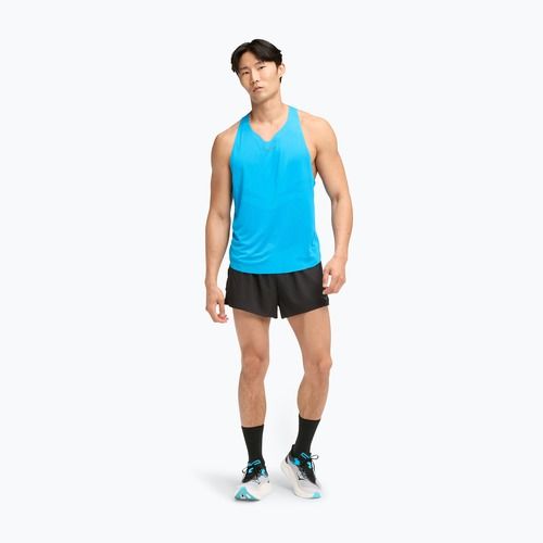 Pánske bežecké šortky HOKA Race Day Split black