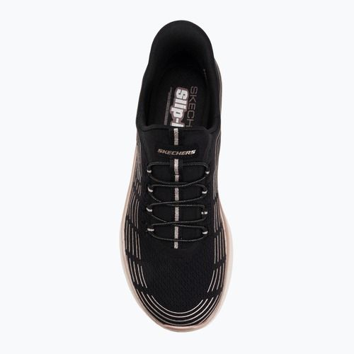 Dámske topánky SKECHERS Summits Plus Soft Luster black/rose gold