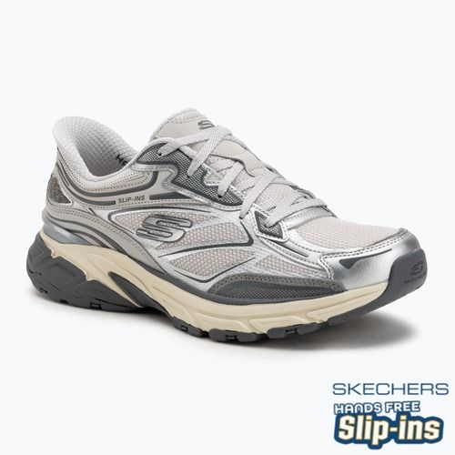 Dámske topánky SKECHERS Stamina Sport silver