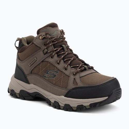 Pánske topánky Skechers Selmen Melano chocolate