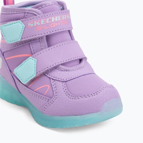 Detské topánky SKECHERS Illumi-Brights Polar Steppers lavender/multi