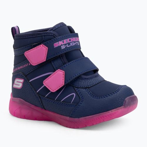 Detské topánky SKECHERS Illumi-Brights Polar Steppers navy/multi