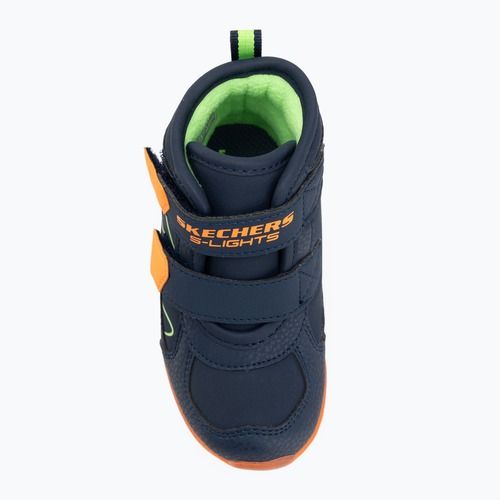 Detské topánky SKECHERS Illumi-Brights Splash Beams navy/orange