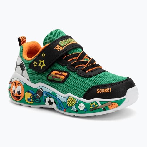 Detské topánky SKECHERS Play Scene green/multi