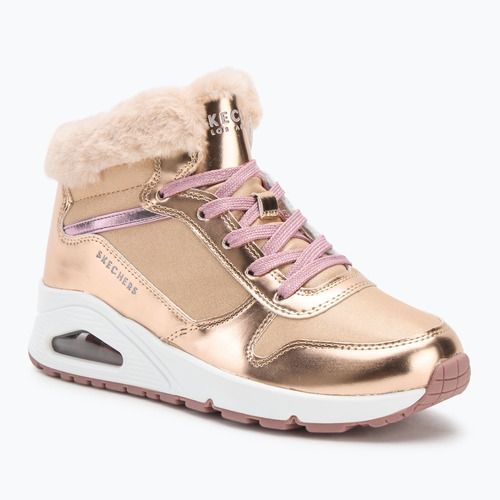 Detské topánky SKECHERS Uno Cozy On Air rose gold