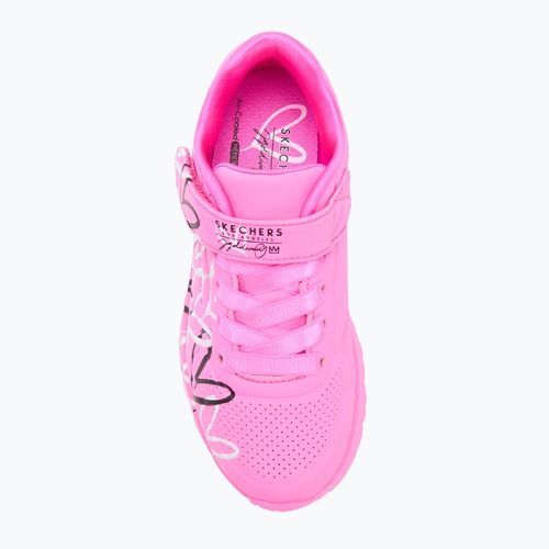 Detské topánky SKECHERS Uno Lite Love Levitate hot pink/multi