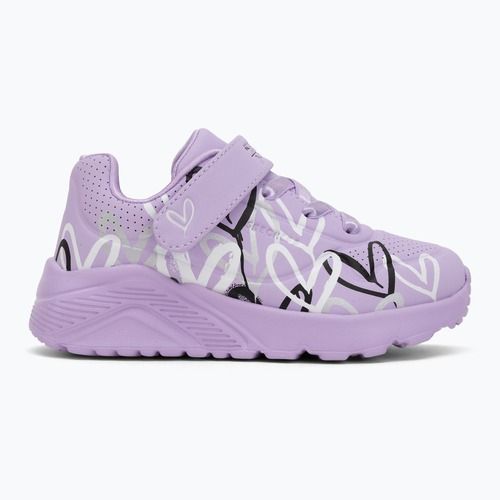 Detské topánky SKECHERS Uno Lite Love Levitate lavender/multi