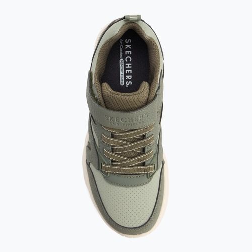 Detské topánky SKECHERS Uno Lite Echo Surge olive
