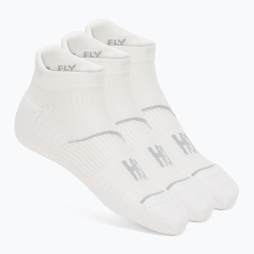 Ponožky HOKA No-Show Run Sock 3 pary white/white/white