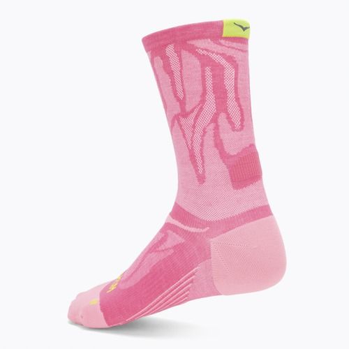Ponožky HOKA Clifton Crew Run electric rose
