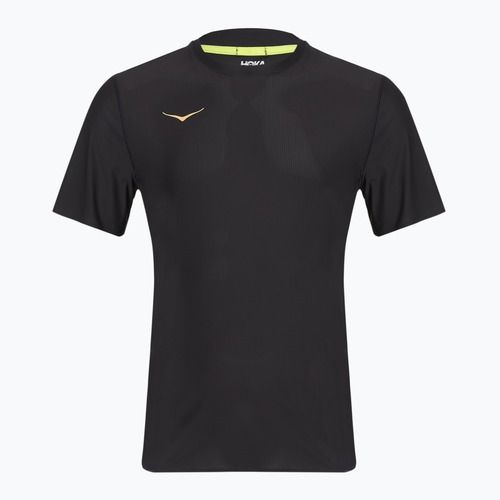 Pánske bežecké tričko HOKA Airolite 2.0 black/gold