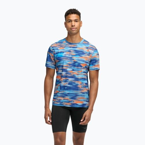 Pánske bežecké tričko HOKA Airolite 2.0 blue blurr