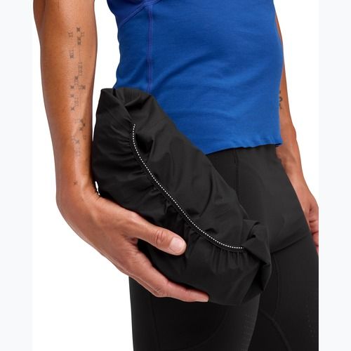 Pánska bežecká bunda HOKA Skybreeze Waterproof GTX black