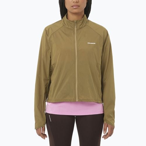 Dámska bežecká bunda Salomon Shakeout Fly brilliant olive