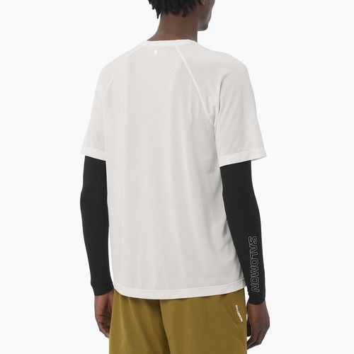 Pánske tričko Salomon Shakeout Core  whisper white