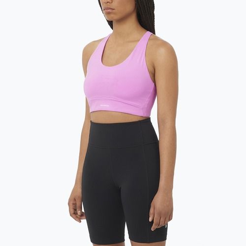 Fitness podprsenka Salomon Shakeout Core cyclamen